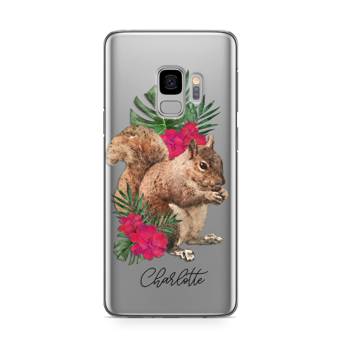 Personalised Squirrel Samsung Galaxy S9 Case