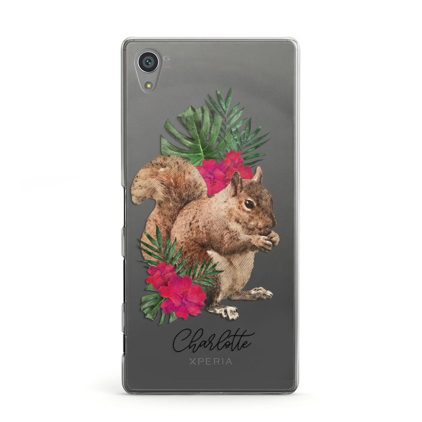 Personalised Squirrel Sony Xperia Case