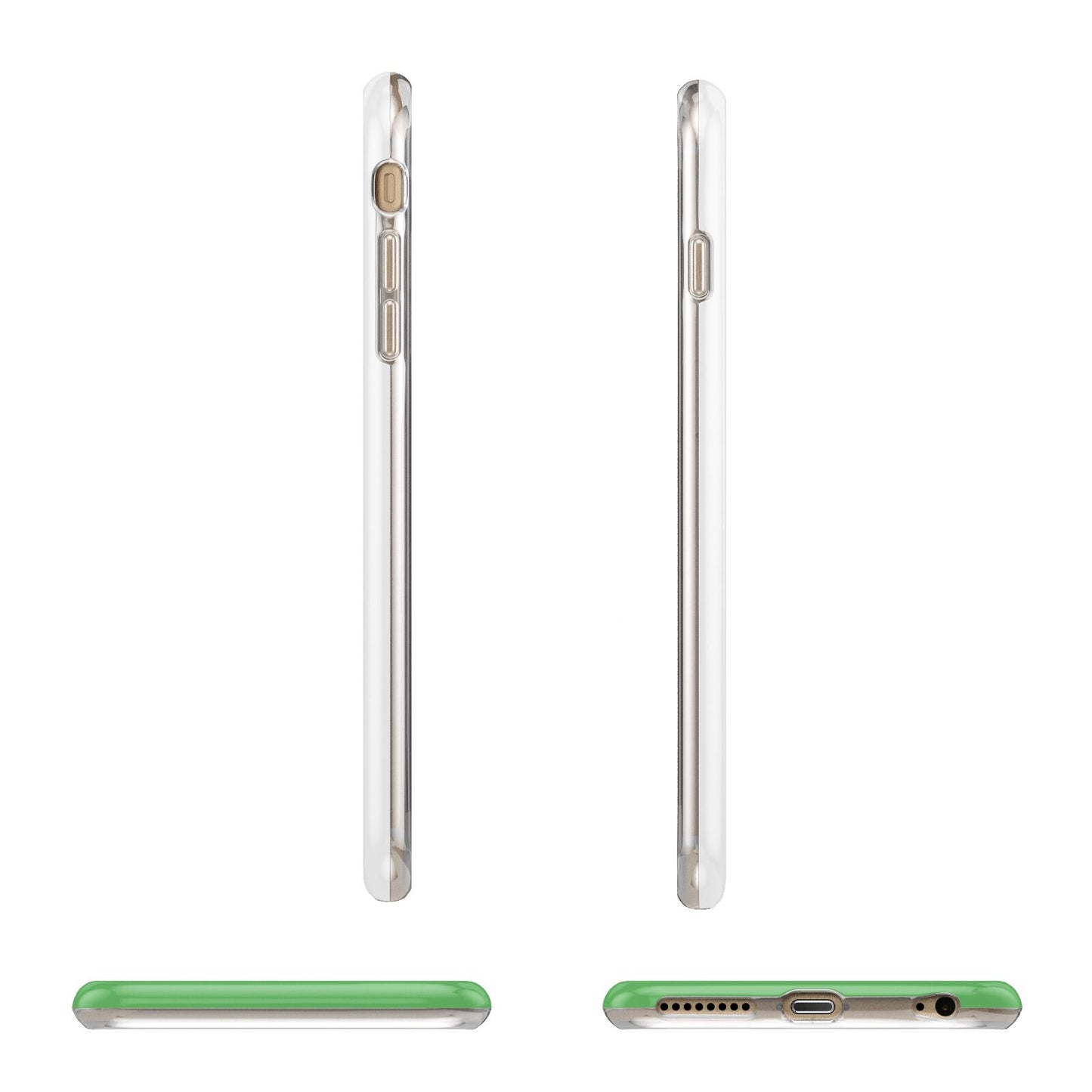 Personalised St Patricks Day Leprechaun Apple iPhone 6 Plus 3D Wrap Tough Case Alternative Image Angles