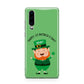 Personalised St Patricks Day Leprechaun Huawei P30 Phone Case