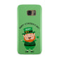 Personalised St Patricks Day Leprechaun Samsung Galaxy Case
