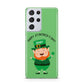 Personalised St Patricks Day Leprechaun Samsung S21 Ultra Case