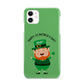 Personalised St Patricks Day Leprechaun iPhone 11 3D Snap Case