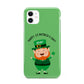 Personalised St Patricks Day Leprechaun iPhone 11 3D Tough Case