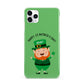 Personalised St Patricks Day Leprechaun iPhone 11 Pro Max 3D Snap Case