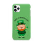 Personalised St Patricks Day Leprechaun iPhone 11 Pro Max 3D Tough Case
