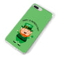 Personalised St Patricks Day Leprechaun iPhone 8 Plus Bumper Case on Silver iPhone Alternative Image