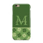 Personalised St Patricks Day Monogram Apple iPhone 6 3D Tough Case