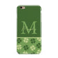 Personalised St Patricks Day Monogram Apple iPhone 6 Plus 3D Tough Case