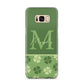 Personalised St Patricks Day Monogram Samsung Galaxy S8 Plus Case