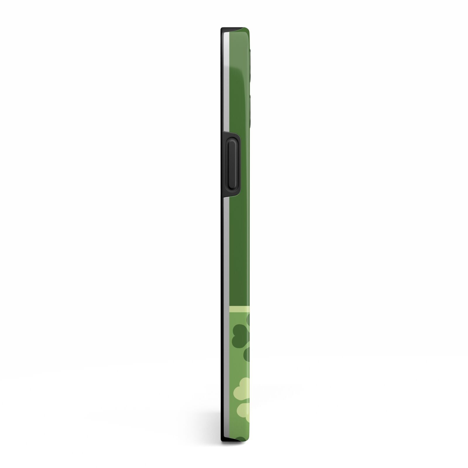 Personalised St Patricks Day Monogram iPhone 13 Pro Max Side Image 3D Tough Case