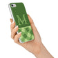 Personalised St Patricks Day Monogram iPhone 7 Bumper Case on Silver iPhone Alternative Image