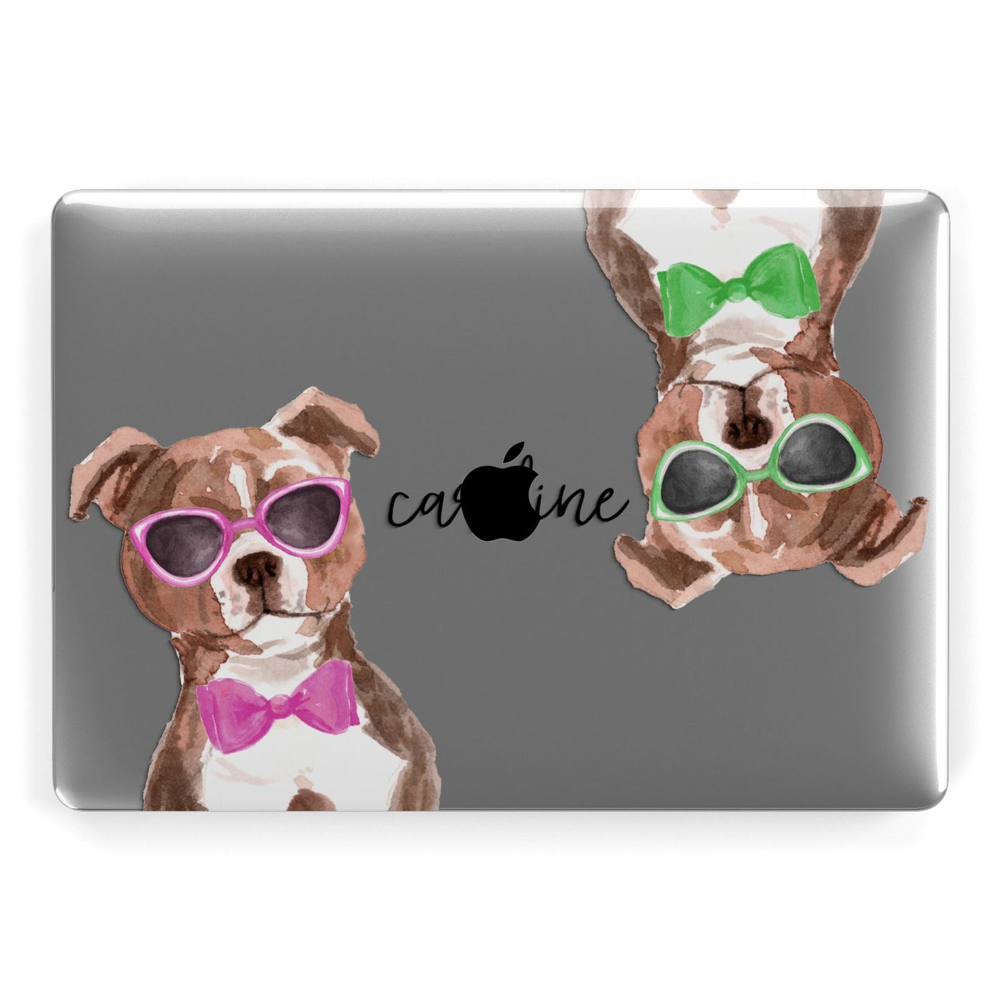 Personalised Staffordshire Bull Terrier Apple MacBook Case