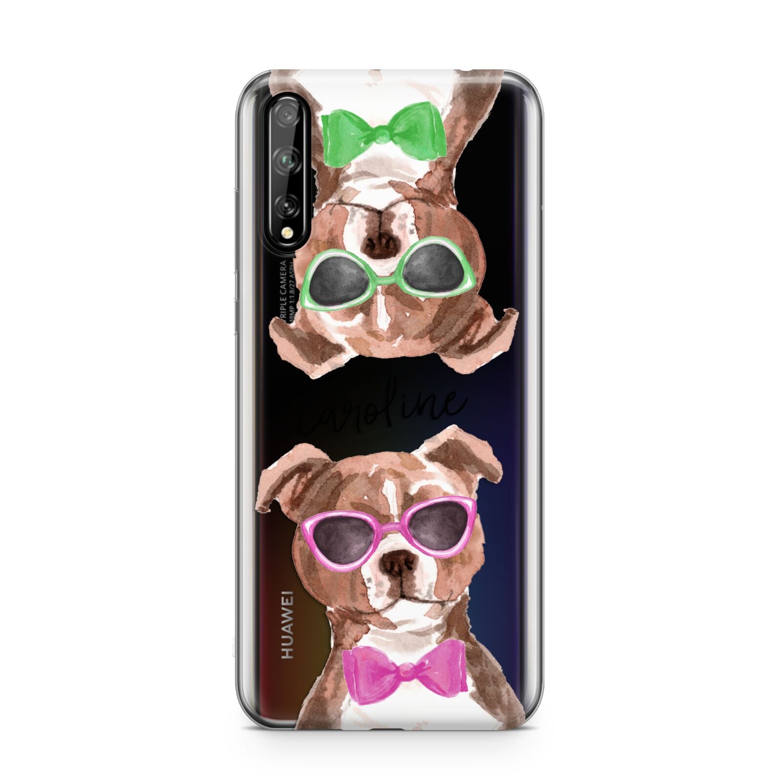 Personalised Staffordshire Bull Terrier Huawei Enjoy 10s Phone Case