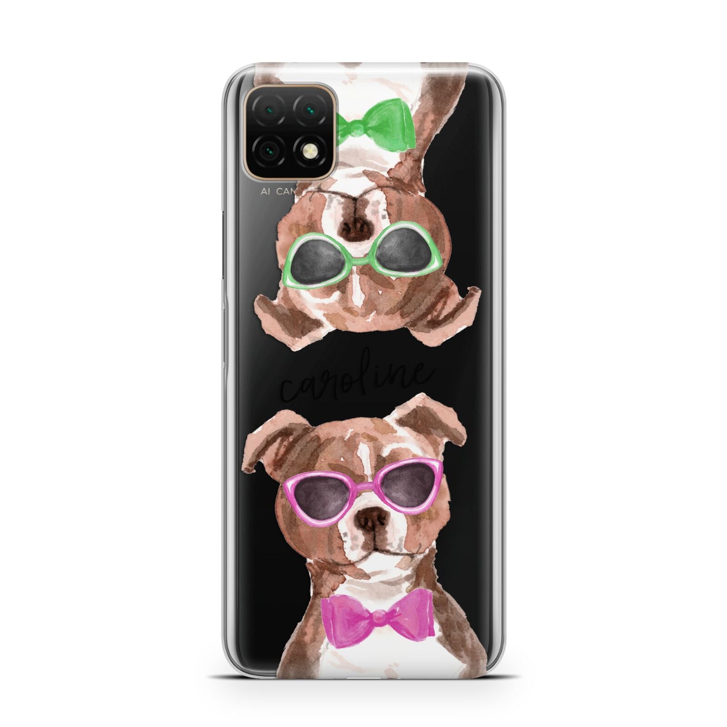 Personalised Staffordshire Bull Terrier Huawei Enjoy 20 Phone Case