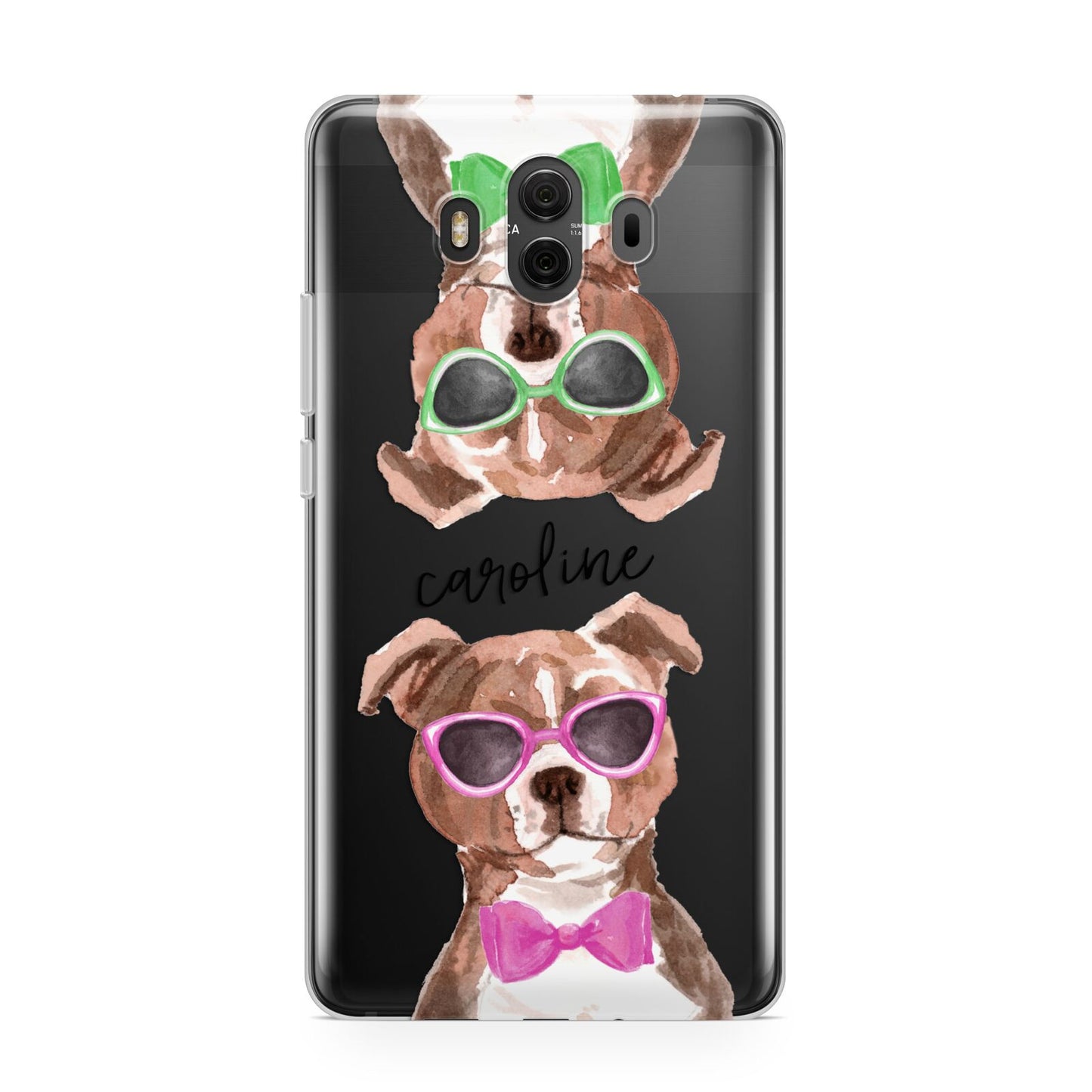 Personalised Staffordshire Bull Terrier Huawei Mate 10 Protective Phone Case