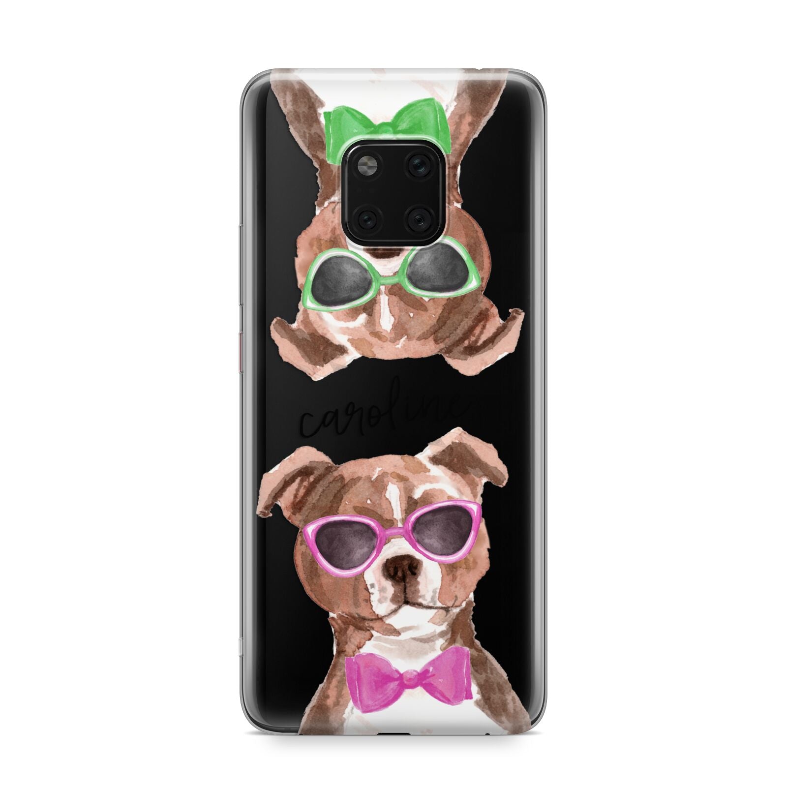 Personalised Staffordshire Bull Terrier Huawei Mate 20 Pro Phone Case