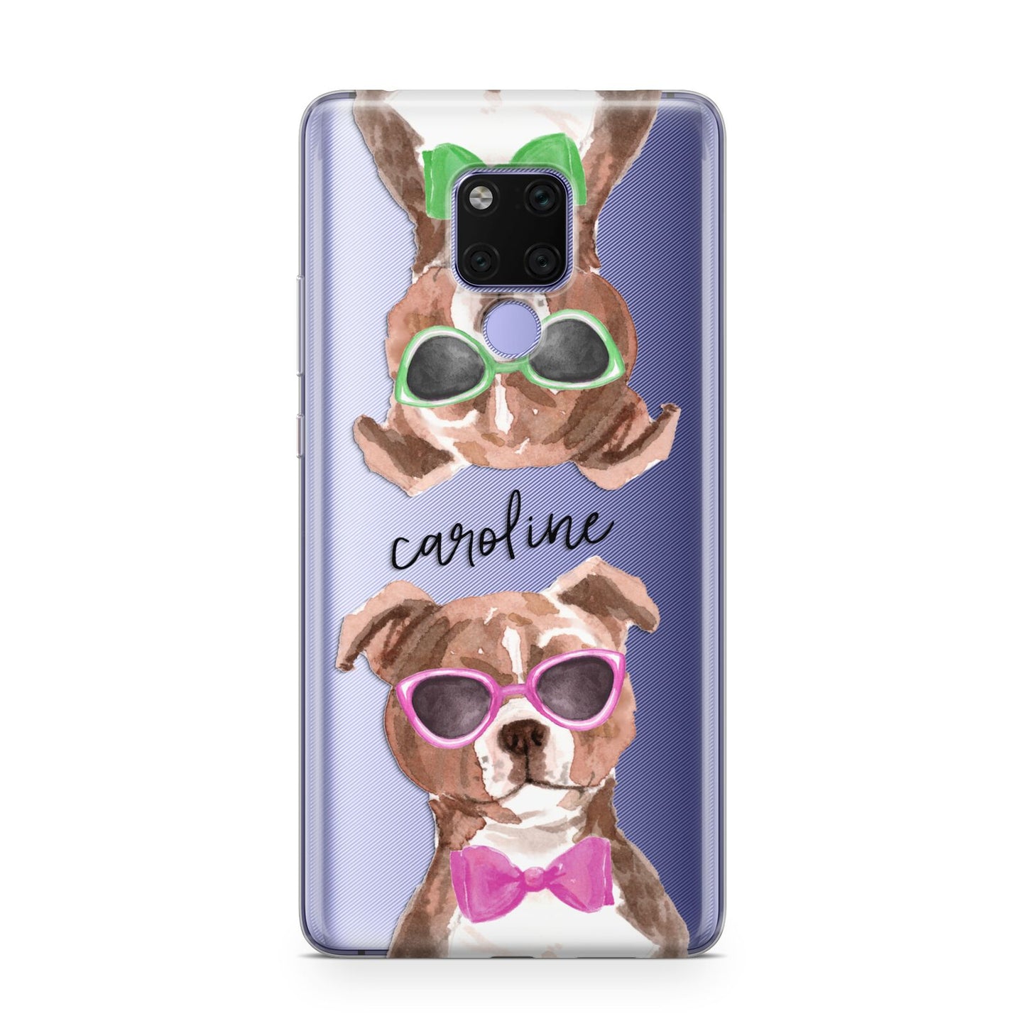 Personalised Staffordshire Bull Terrier Huawei Mate 20X Phone Case