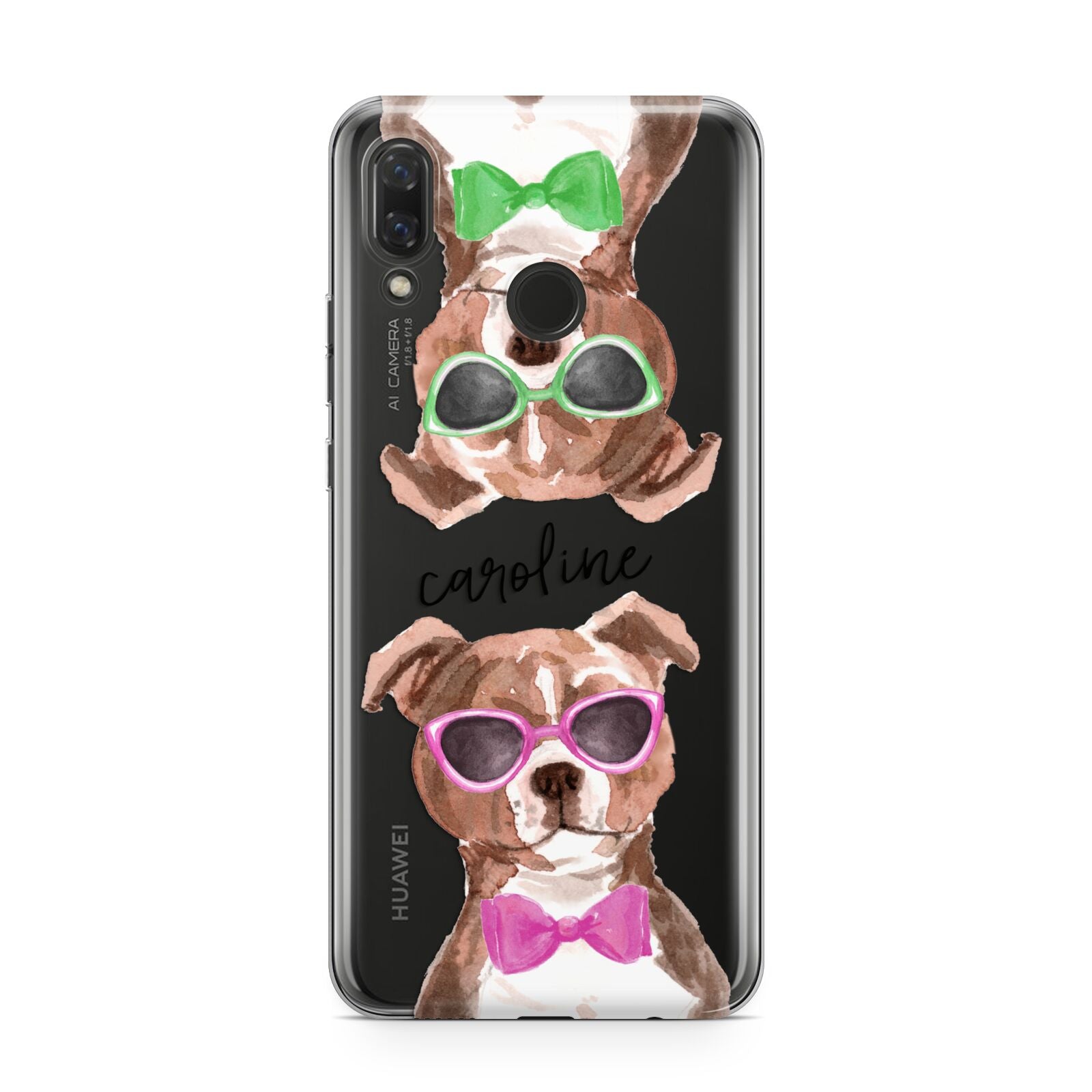 Personalised Staffordshire Bull Terrier Huawei Nova 3 Phone Case