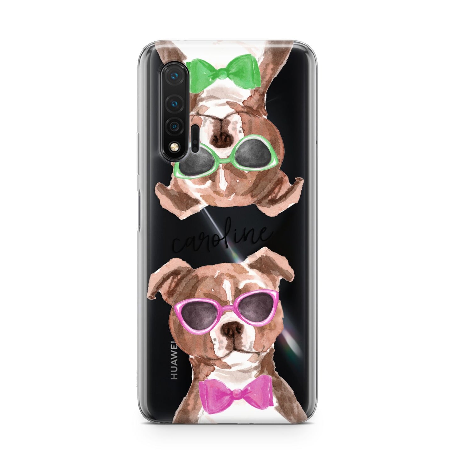 Personalised Staffordshire Bull Terrier Huawei Nova 6 Phone Case