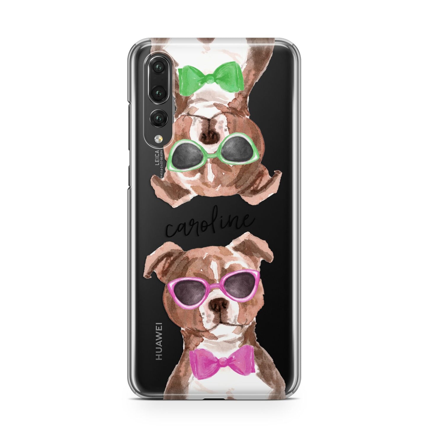Personalised Staffordshire Bull Terrier Huawei P20 Pro Phone Case