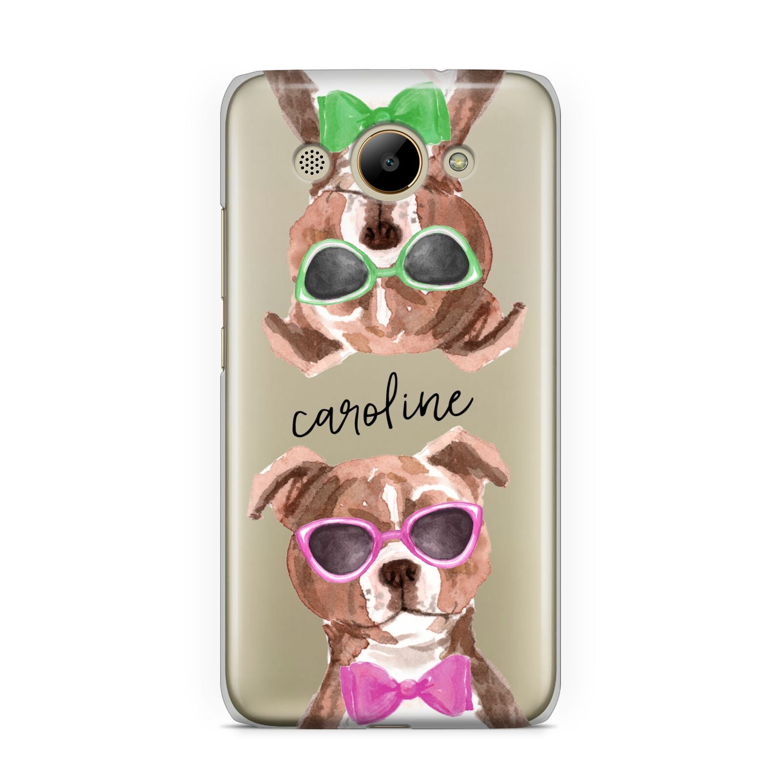Personalised Staffordshire Bull Terrier Huawei Y3 2017