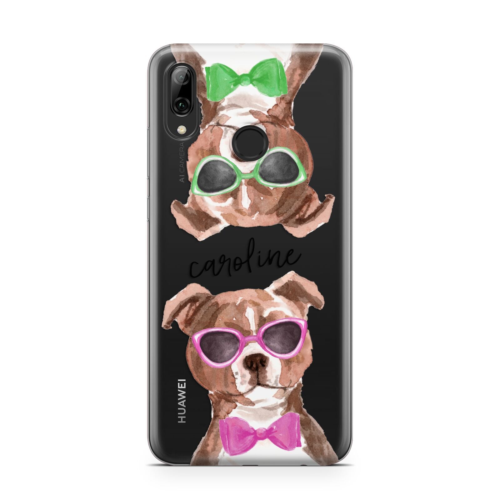 Personalised Staffordshire Bull Terrier Huawei Y7 2019