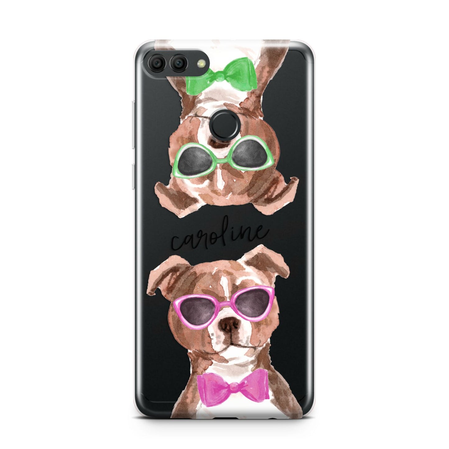 Personalised Staffordshire Bull Terrier Huawei Y9 2018