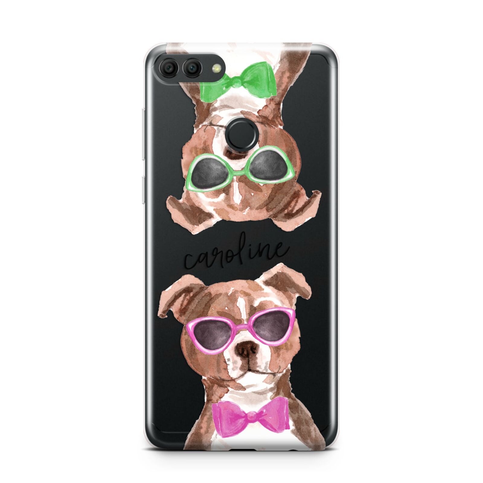 Personalised Staffordshire Bull Terrier Huawei Y9 2018