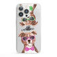 Personalised Staffordshire Bull Terrier iPhone 13 Pro Clear Bumper Case