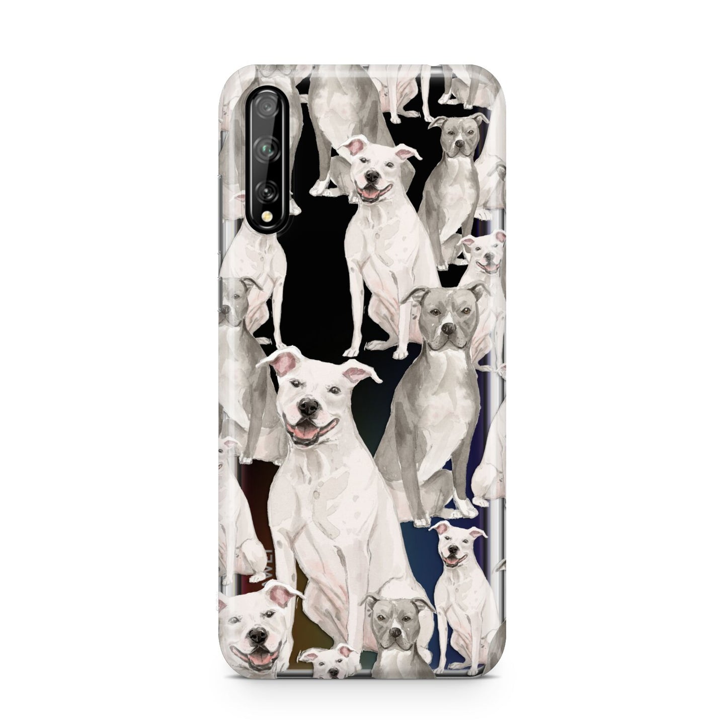 Personalised Staffordshire Dog Huawei Enjoy 10s Phone Case