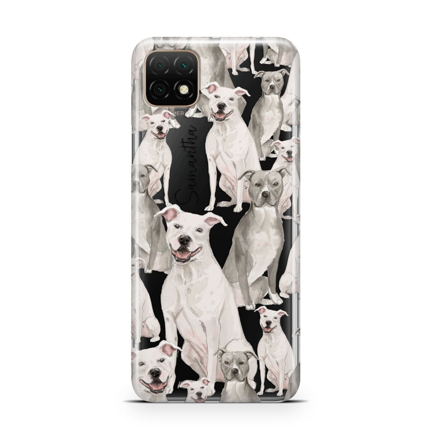 Personalised Staffordshire Dog Huawei Enjoy 20 Phone Case
