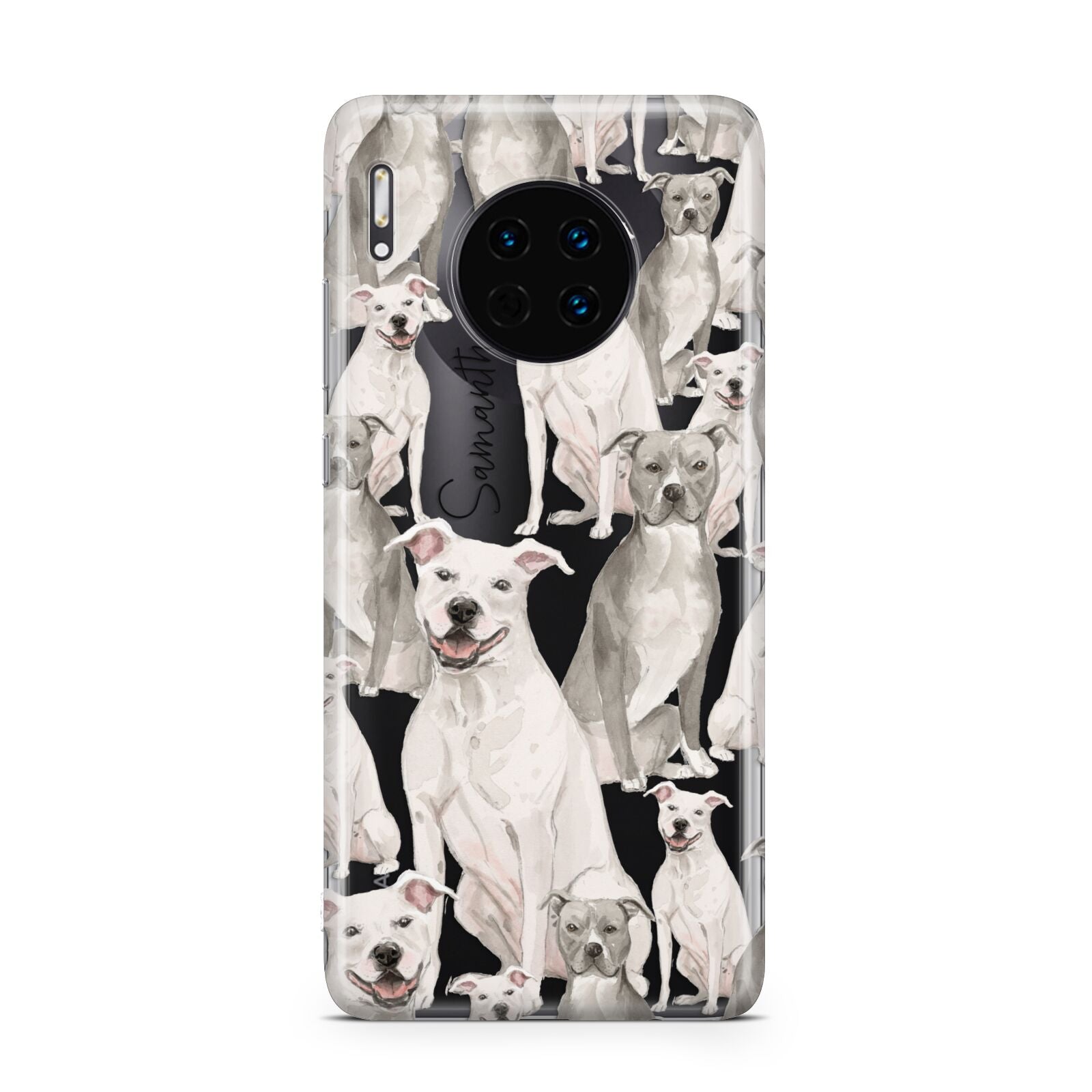 Personalised Staffordshire Dog Huawei Mate 30