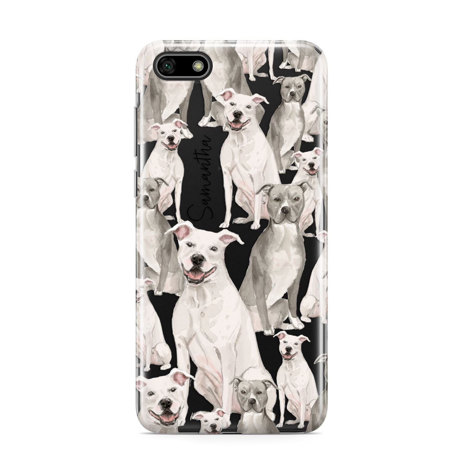 Personalised Staffordshire Dog Huawei Y5 Prime 2018 Phone Case