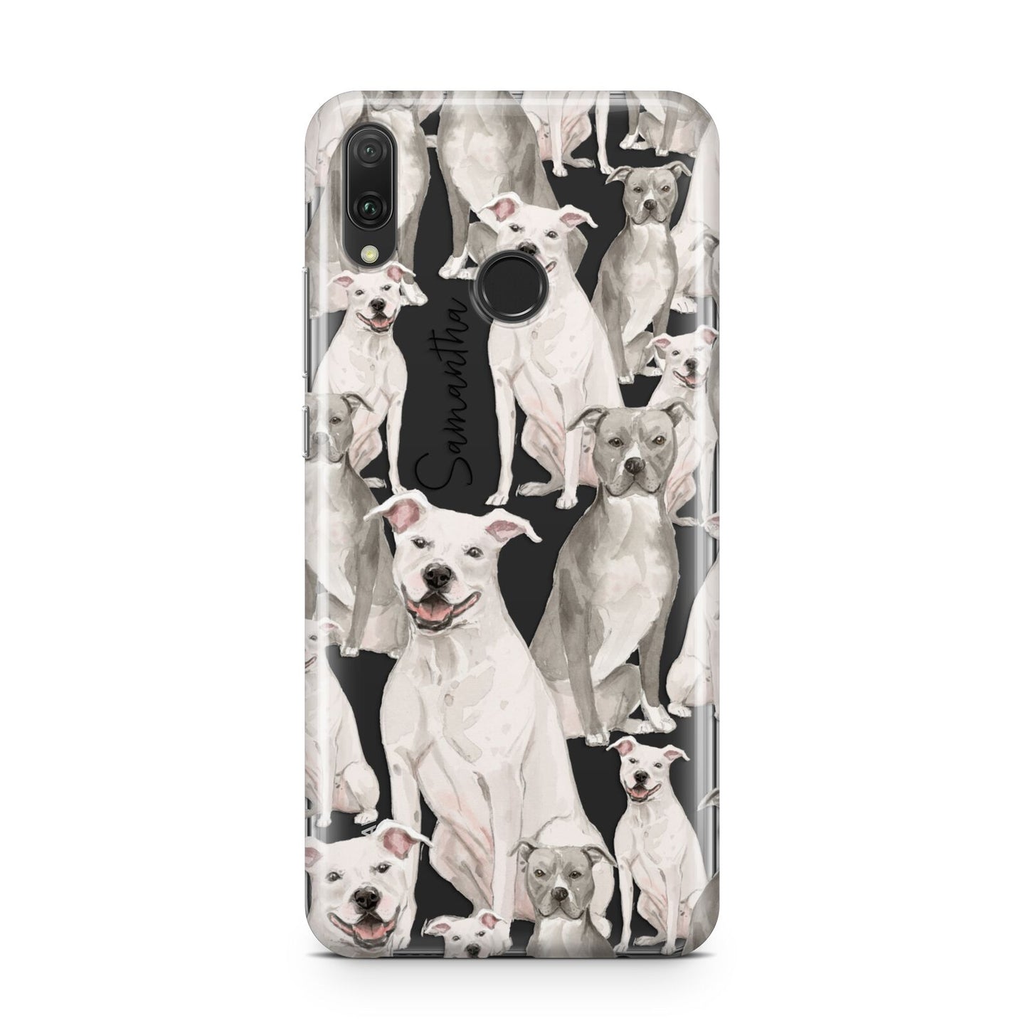 Personalised Staffordshire Dog Huawei Y9 2019