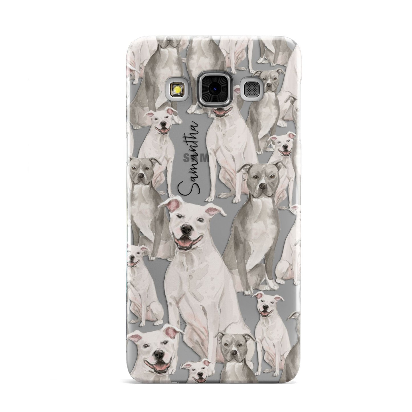 Personalised Staffordshire Dog Samsung Galaxy A3 Case
