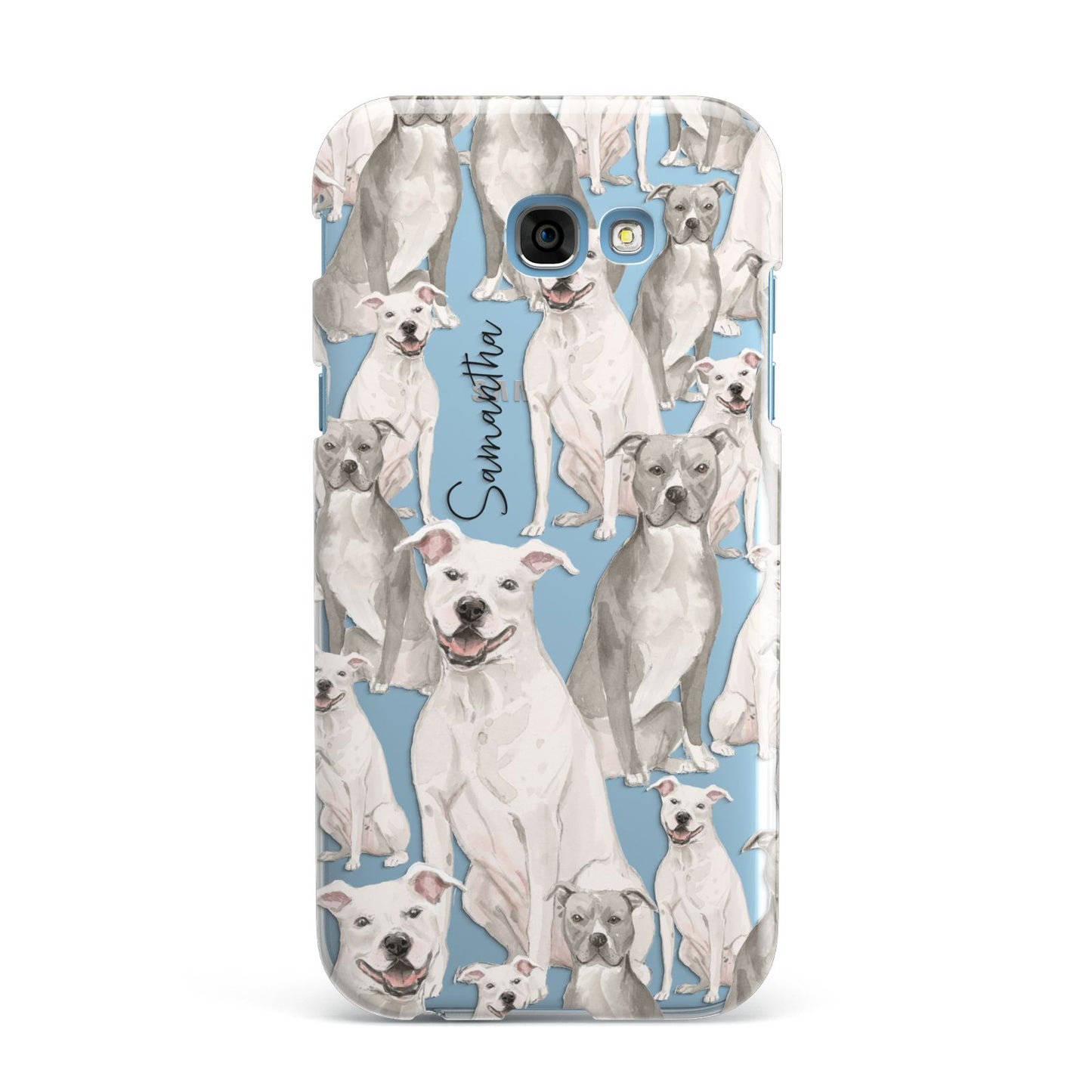 Personalised Staffordshire Dog Samsung Galaxy A7 2017 Case
