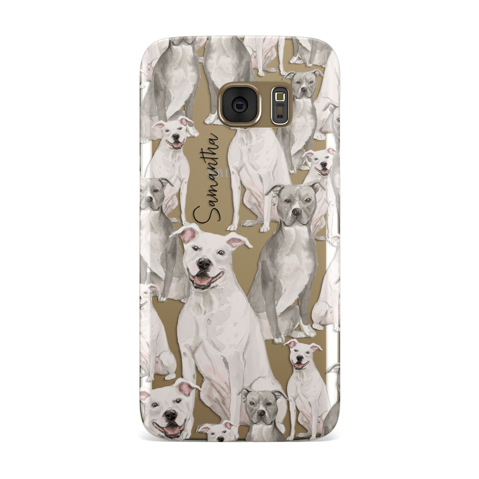 Personalised Staffordshire Dog Samsung Galaxy Case