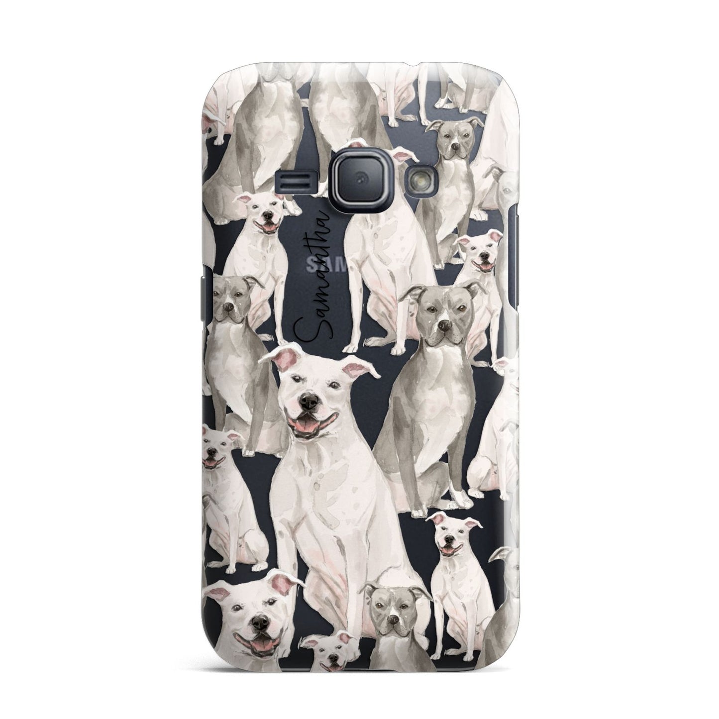 Personalised Staffordshire Dog Samsung Galaxy J1 2016 Case