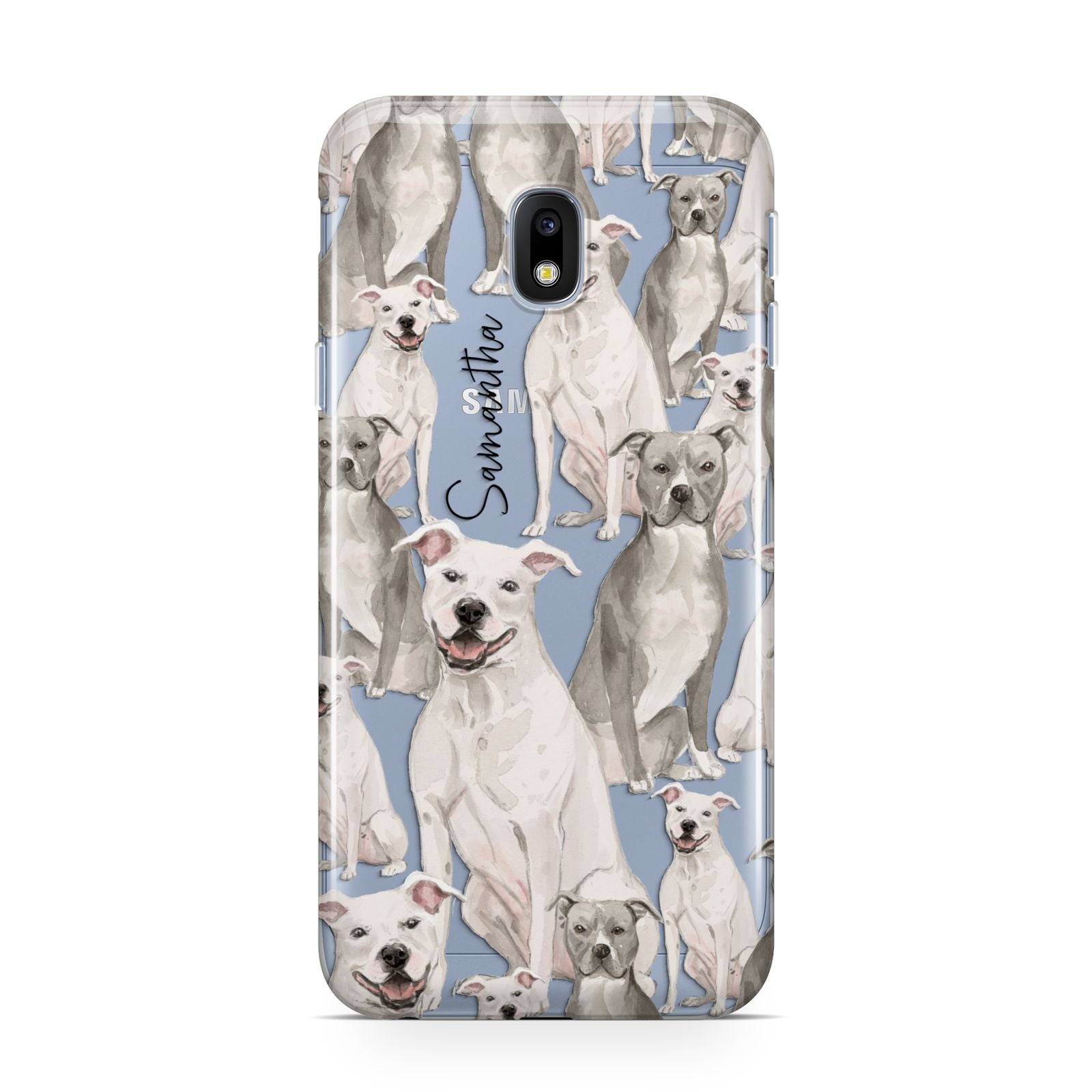 Personalised Staffordshire Dog Samsung Galaxy J3 2017 Case