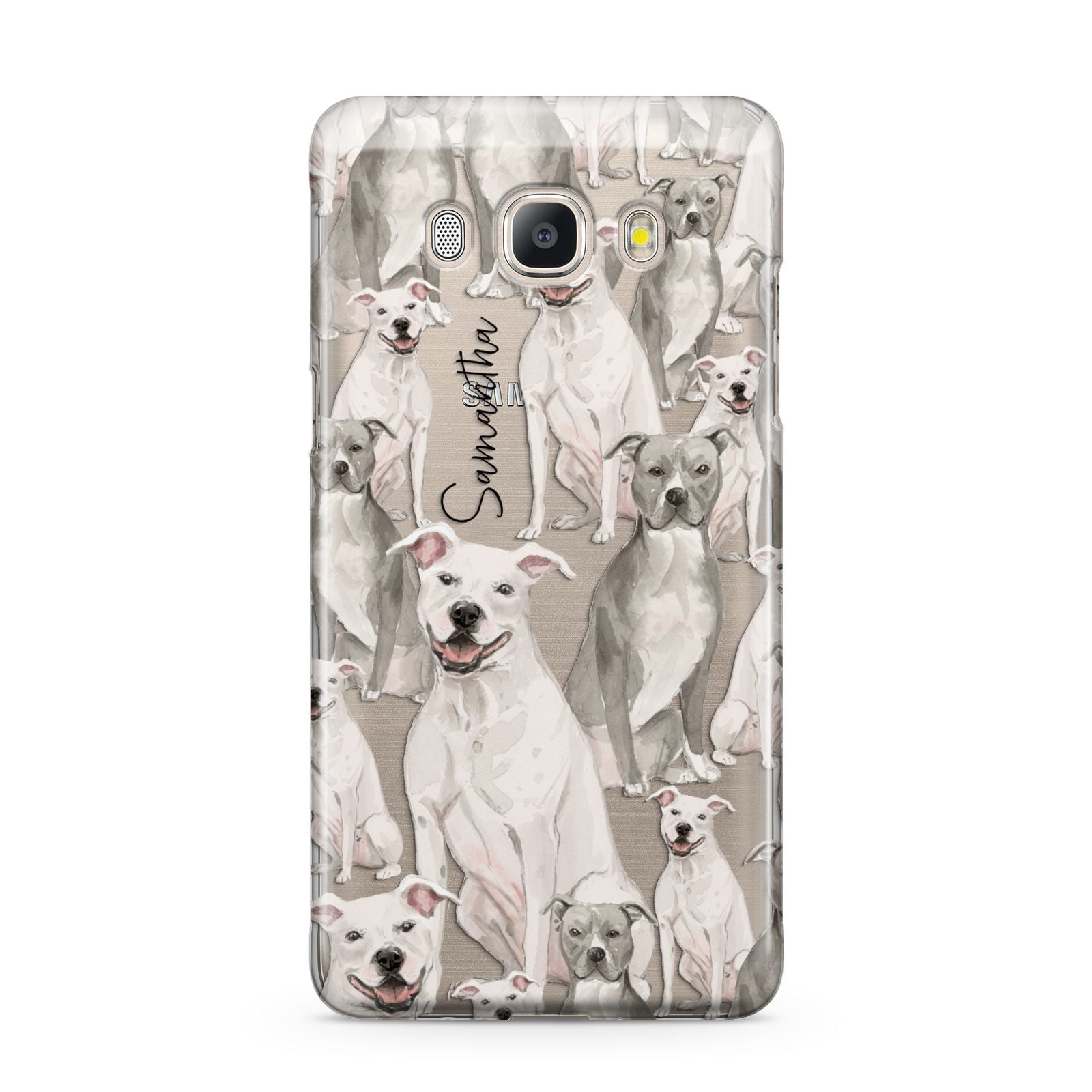 Personalised Staffordshire Dog Samsung Galaxy J5 2016 Case