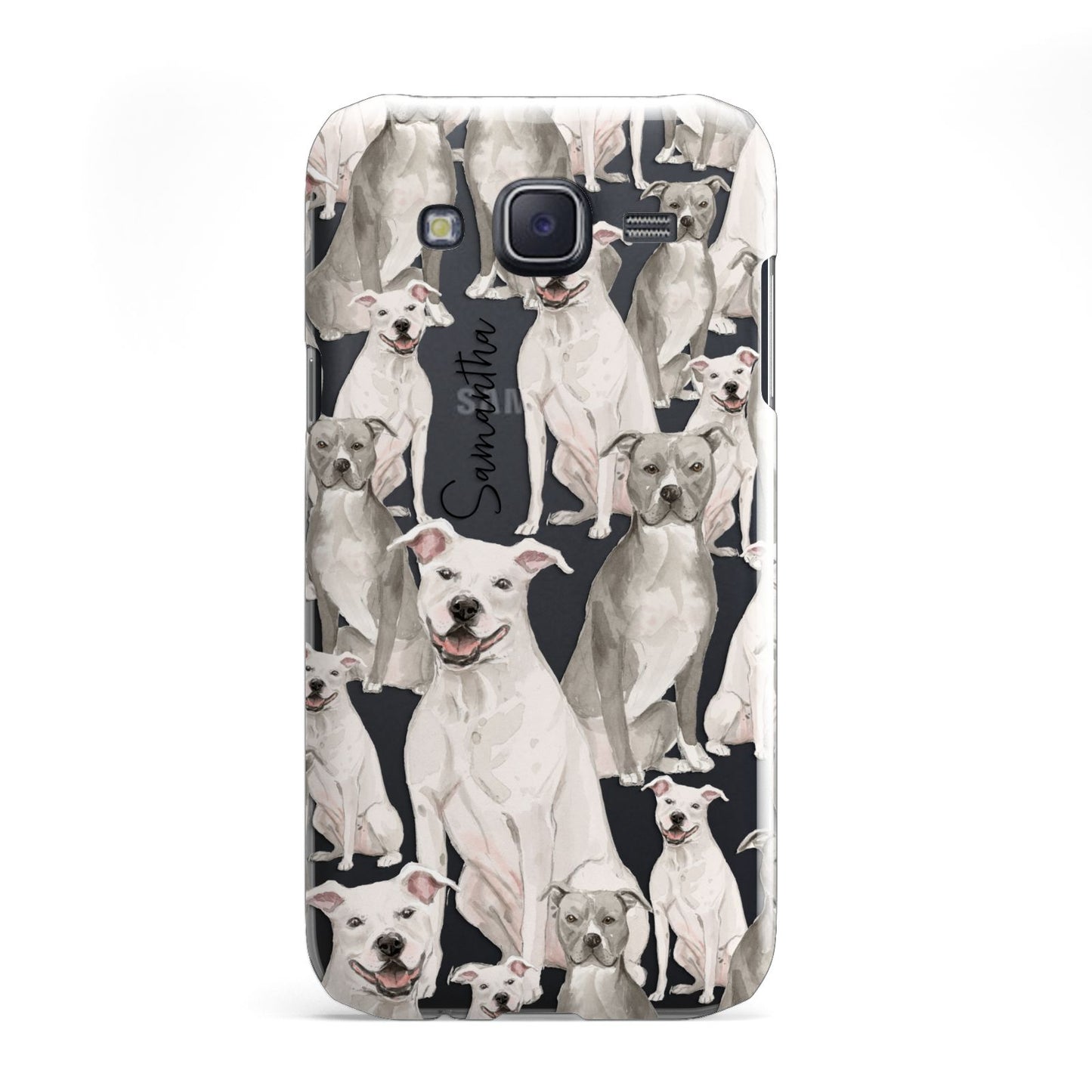 Personalised Staffordshire Dog Samsung Galaxy J5 Case