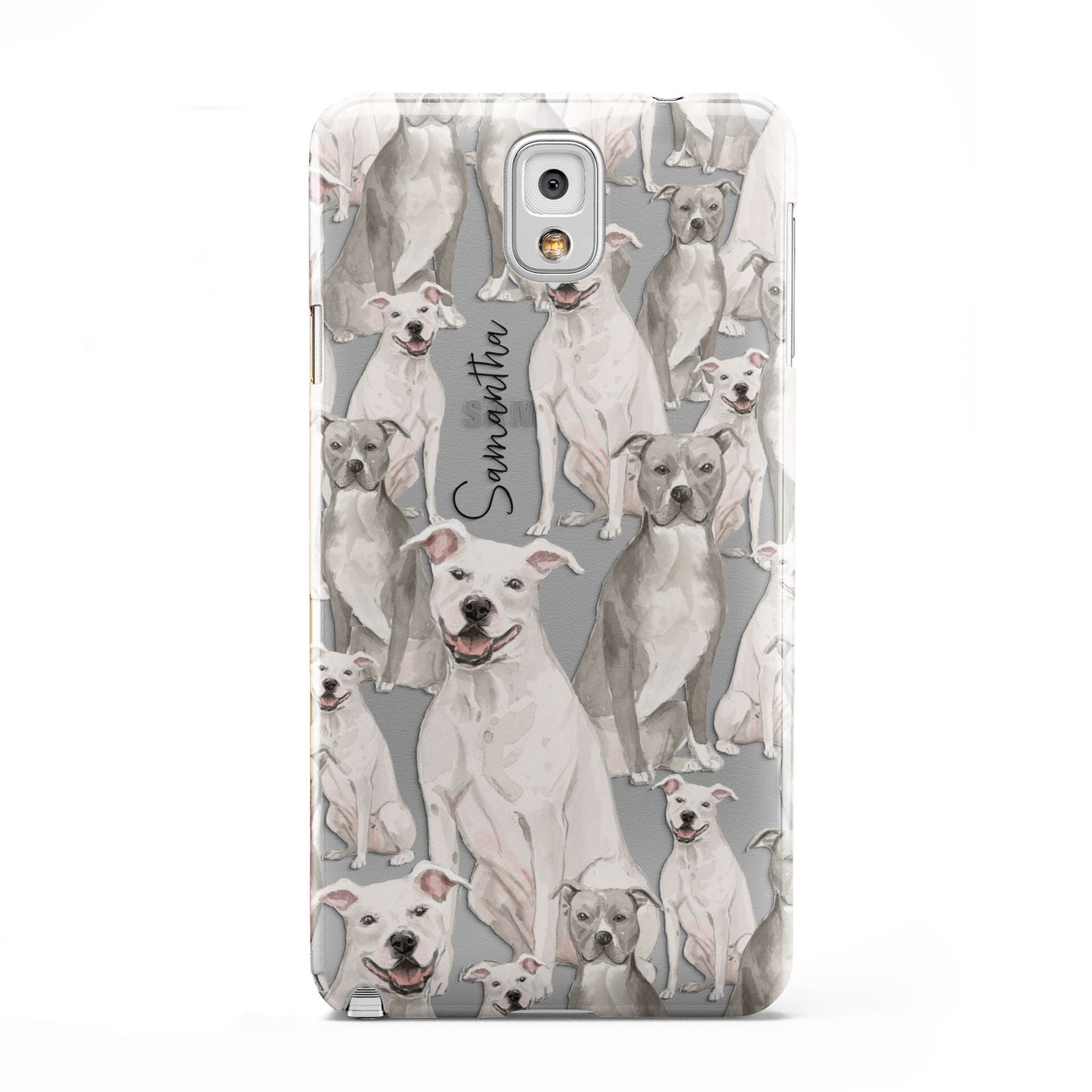 Personalised Staffordshire Dog Samsung Galaxy Note 3 Case