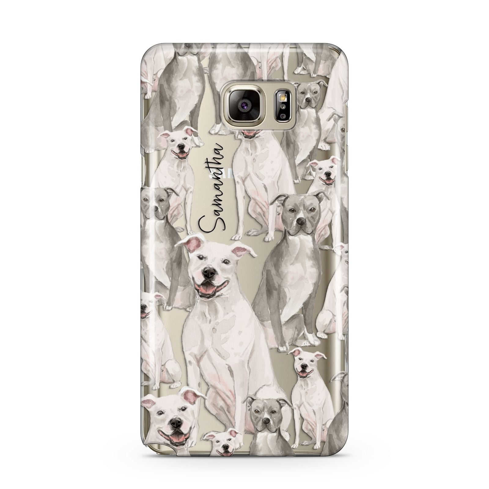 Personalised Staffordshire Dog Samsung Galaxy Note 5 Case