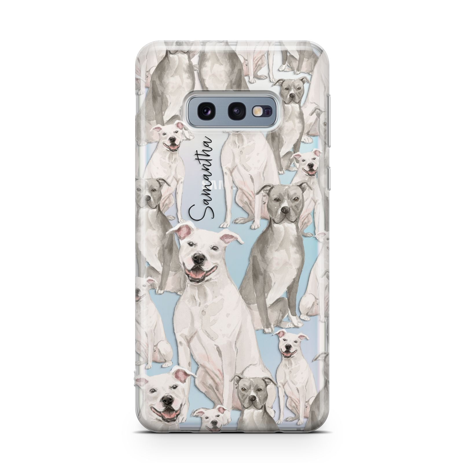 Personalised Staffordshire Dog Samsung Galaxy S10E Case