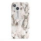 Personalised Staffordshire Dog iPhone 13 Full Wrap 3D Snap Case