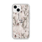 Personalised Staffordshire Dog iPhone 14 Clear Tough Case Starlight