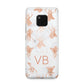 Personalised Stag Marble Initials Huawei Mate 20 Pro Phone Case