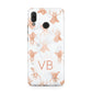 Personalised Stag Marble Initials Huawei Nova 3 Phone Case