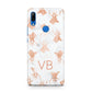 Personalised Stag Marble Initials Huawei P Smart Z